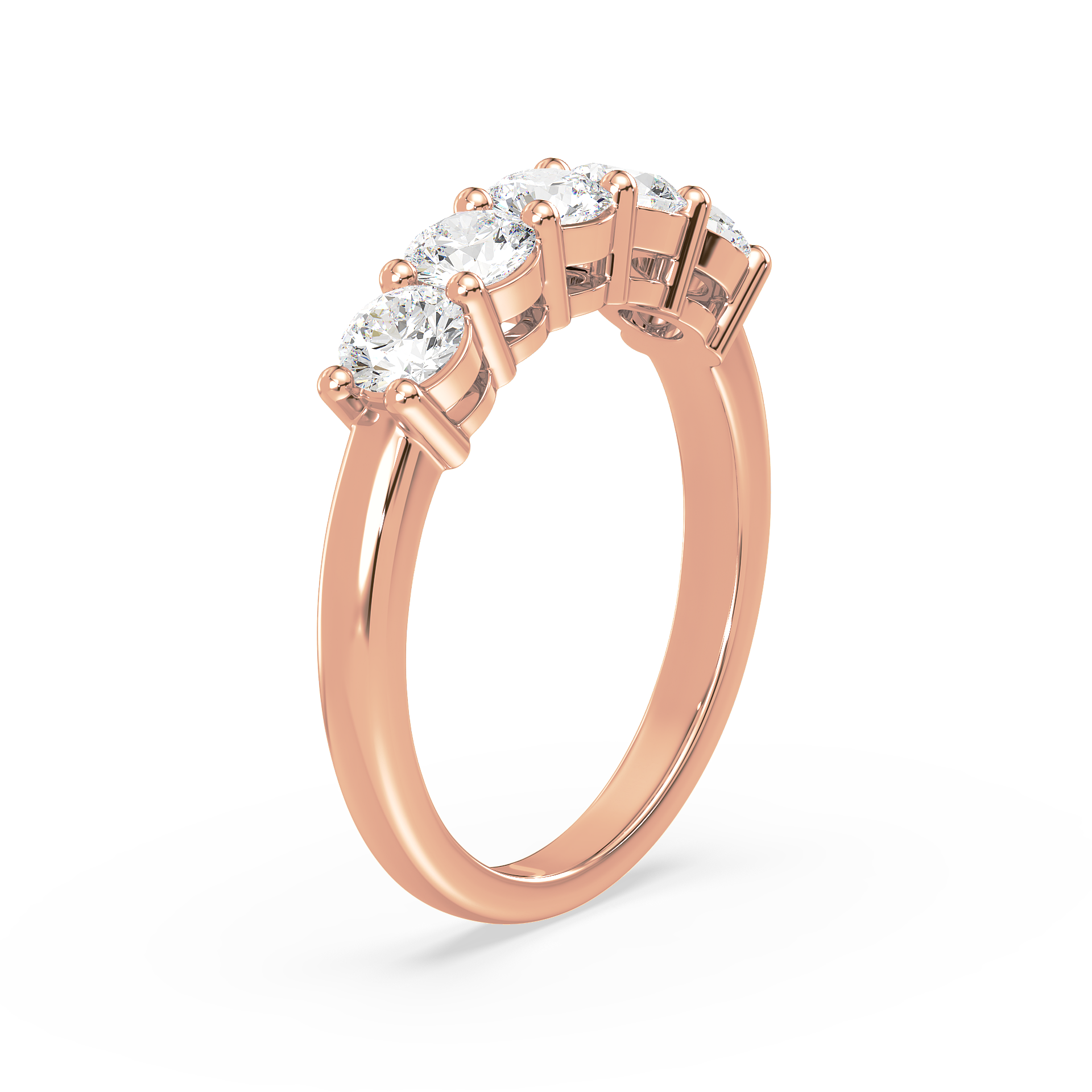 Radiant Five-Stone Ring