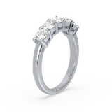 Radiant Five-Stone Ring