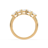 Radiant Five-Stone Ring