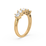 Perfect Five-Stone Design Ring