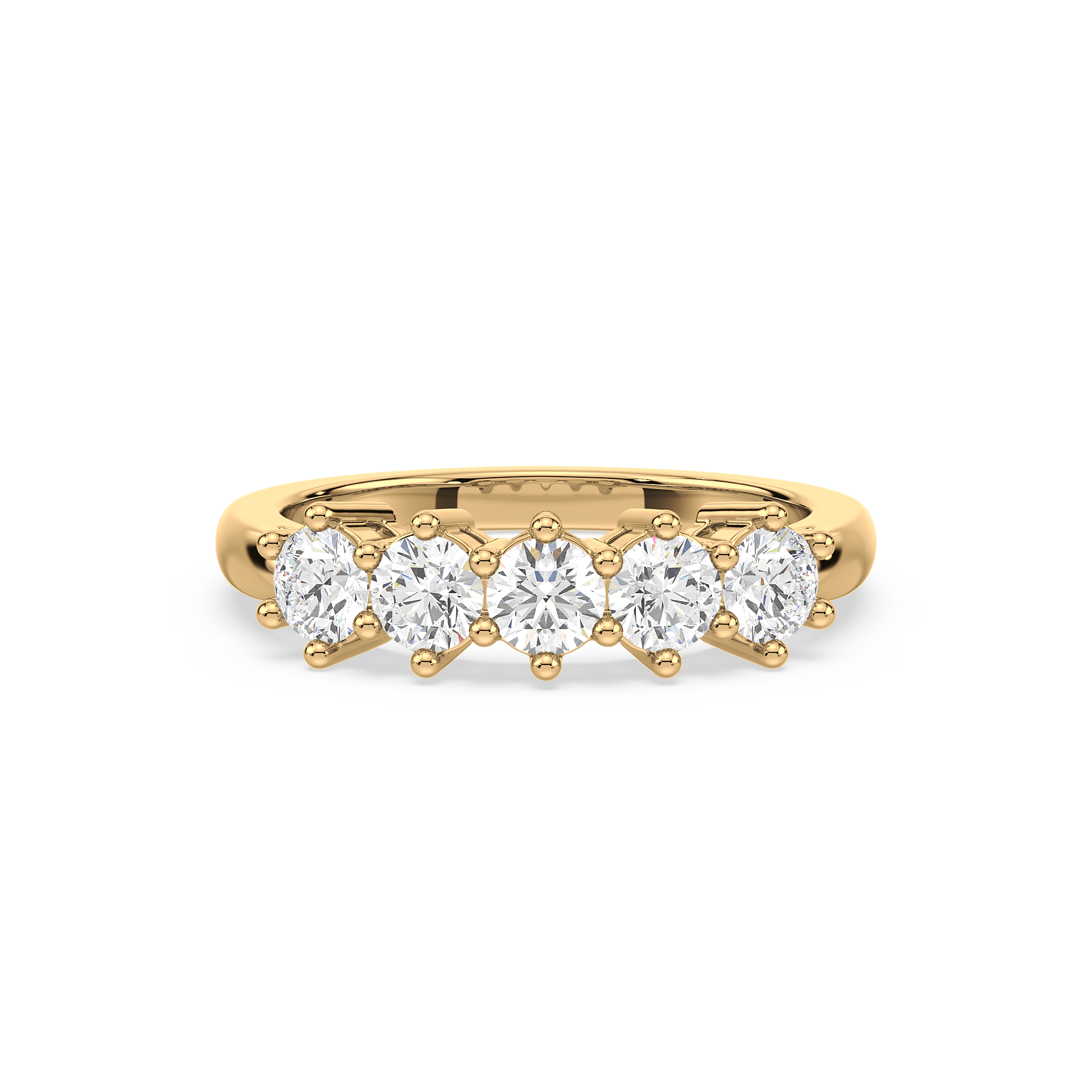 Perfect Five-Stone Design Ring