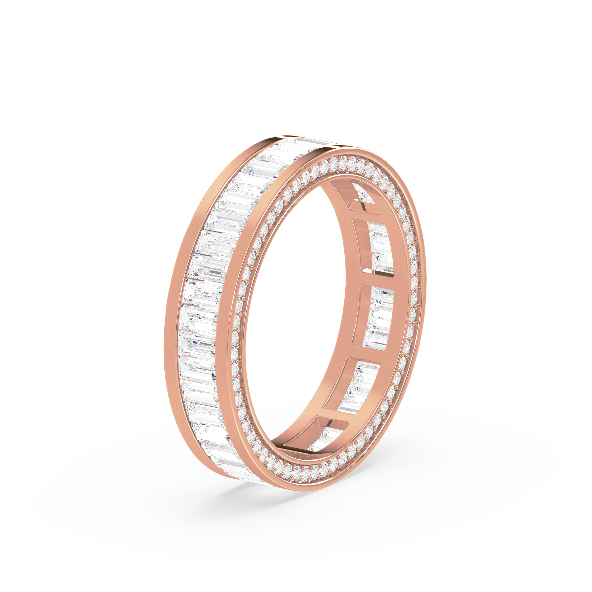 Sleek Baguette Eternity Ring