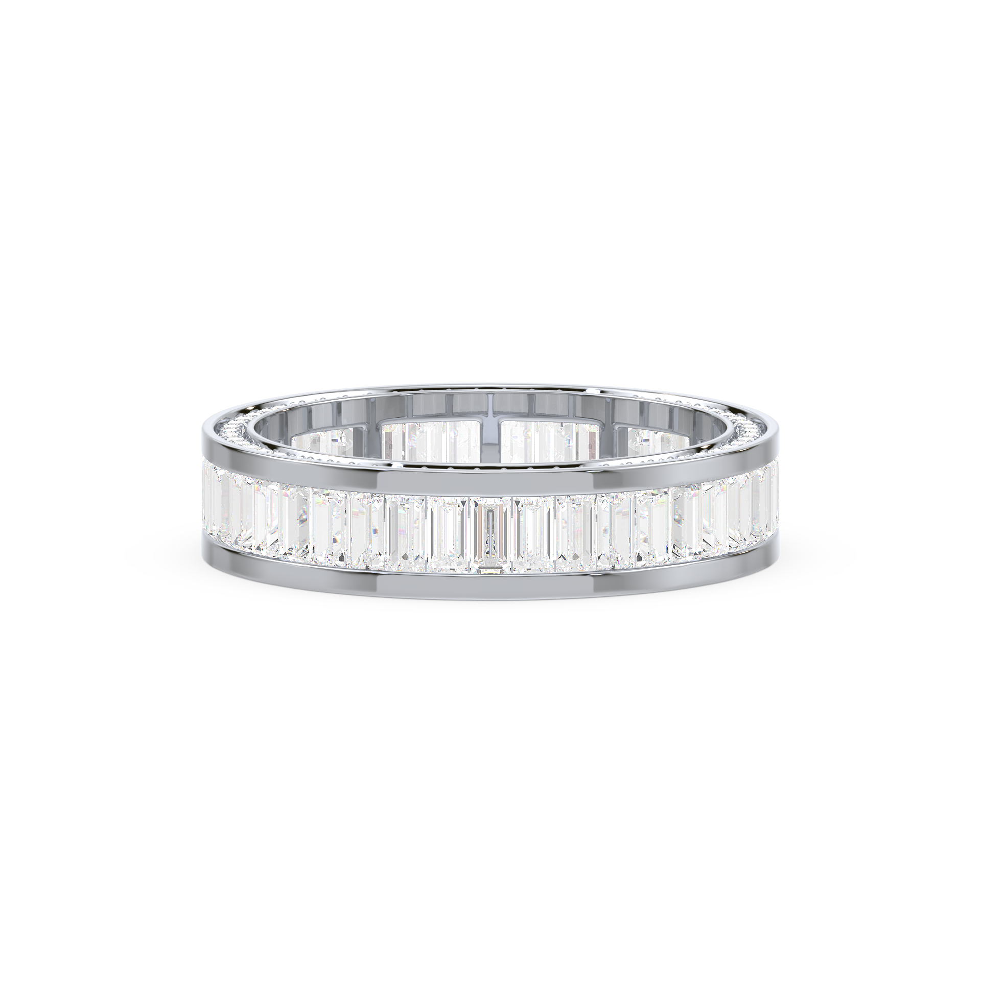 Sleek Baguette Eternity Ring