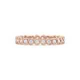 Elegance Bezel-Set Eternity Ring