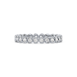 Elegance Bezel-Set Eternity Ring