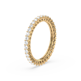 Elegance Bezel-Set Eternity Ring