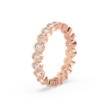 Infinity Wave Eternity Ring