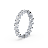 Infinity Wave Eternity Ring