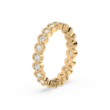 Infinity Wave Eternity Ring