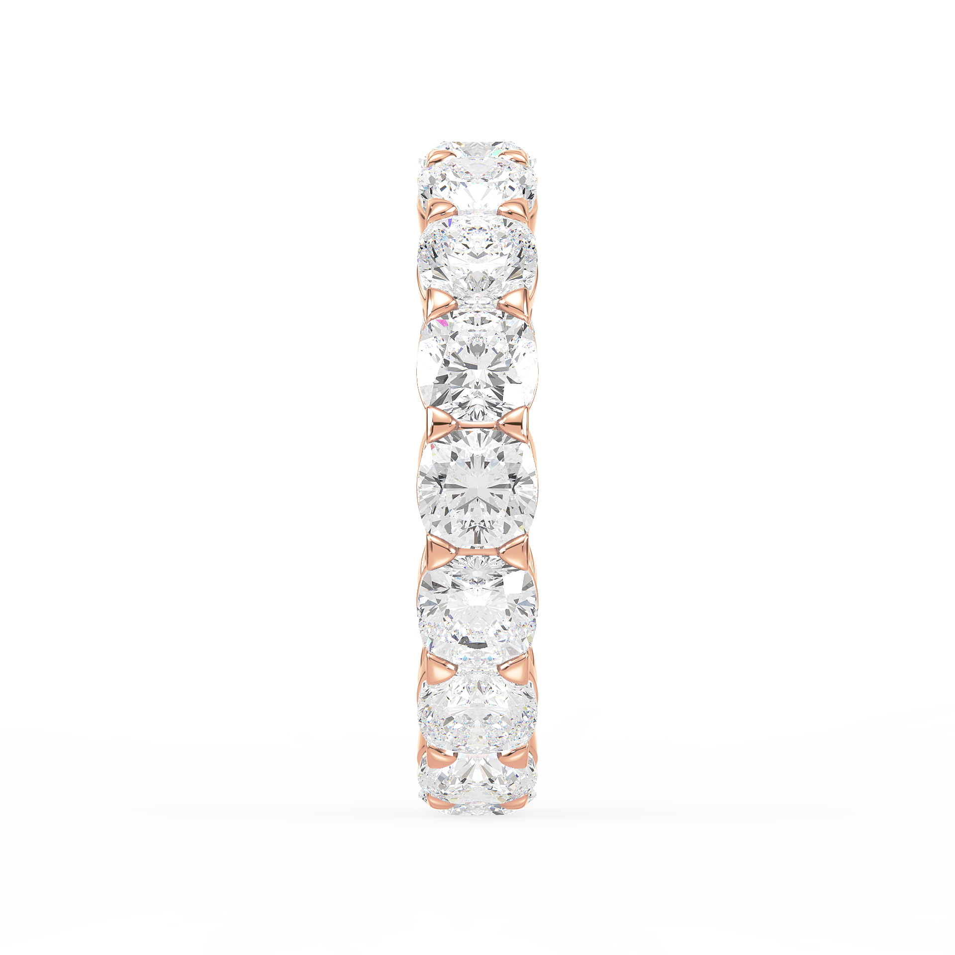 Bold Prong-Set Eternity Ring