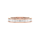 Baguette Channel-Set Eternity Ring