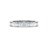 Baguette Channel-Set Eternity Ring