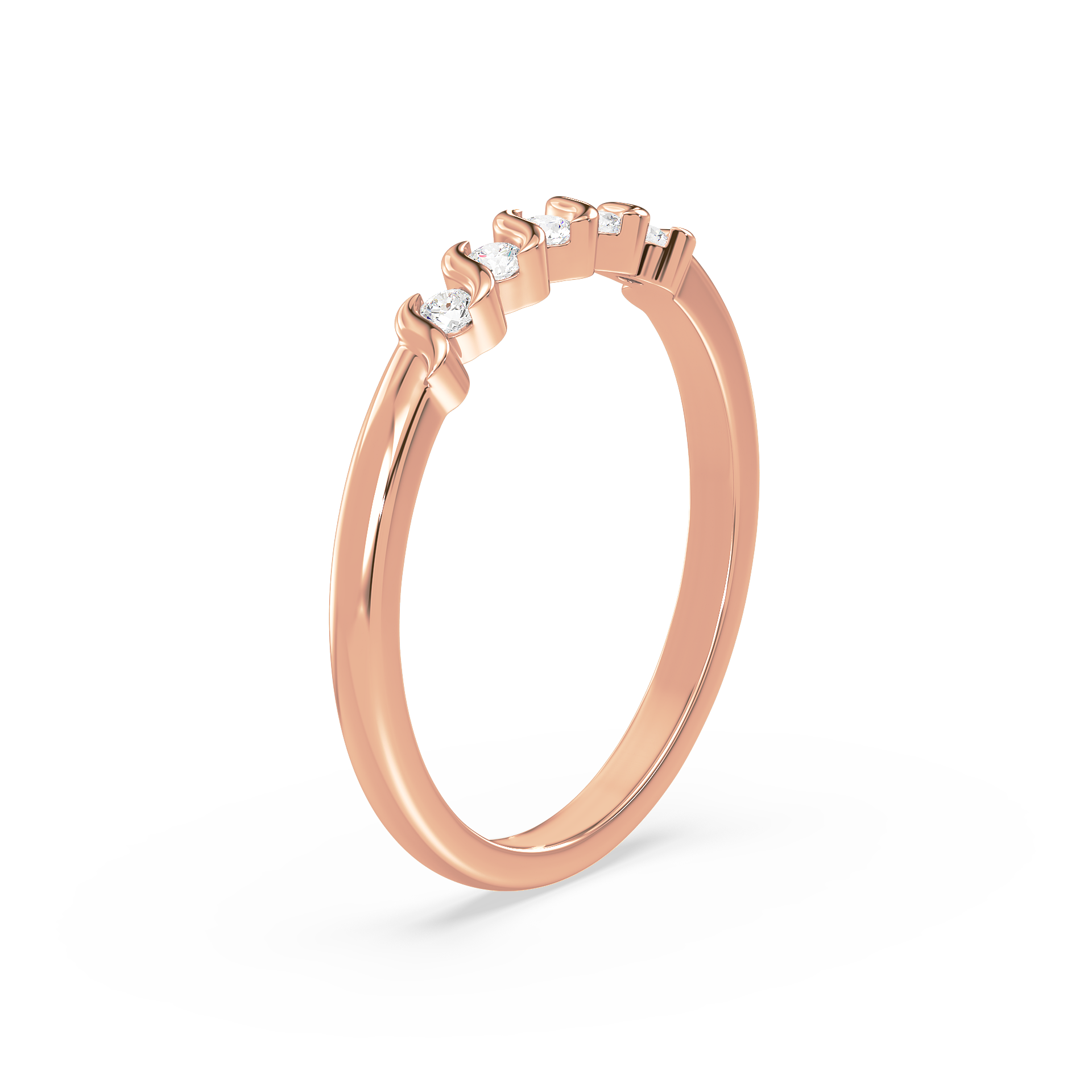 Wave Accent Ring