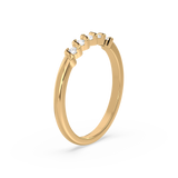 Wave Accent Ring