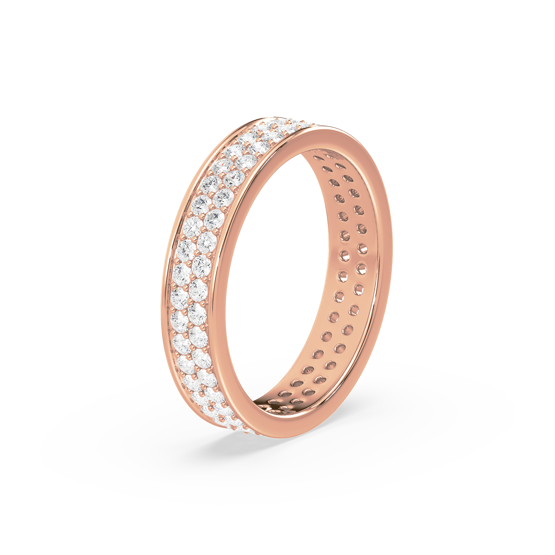 Double Row Pavé Ring