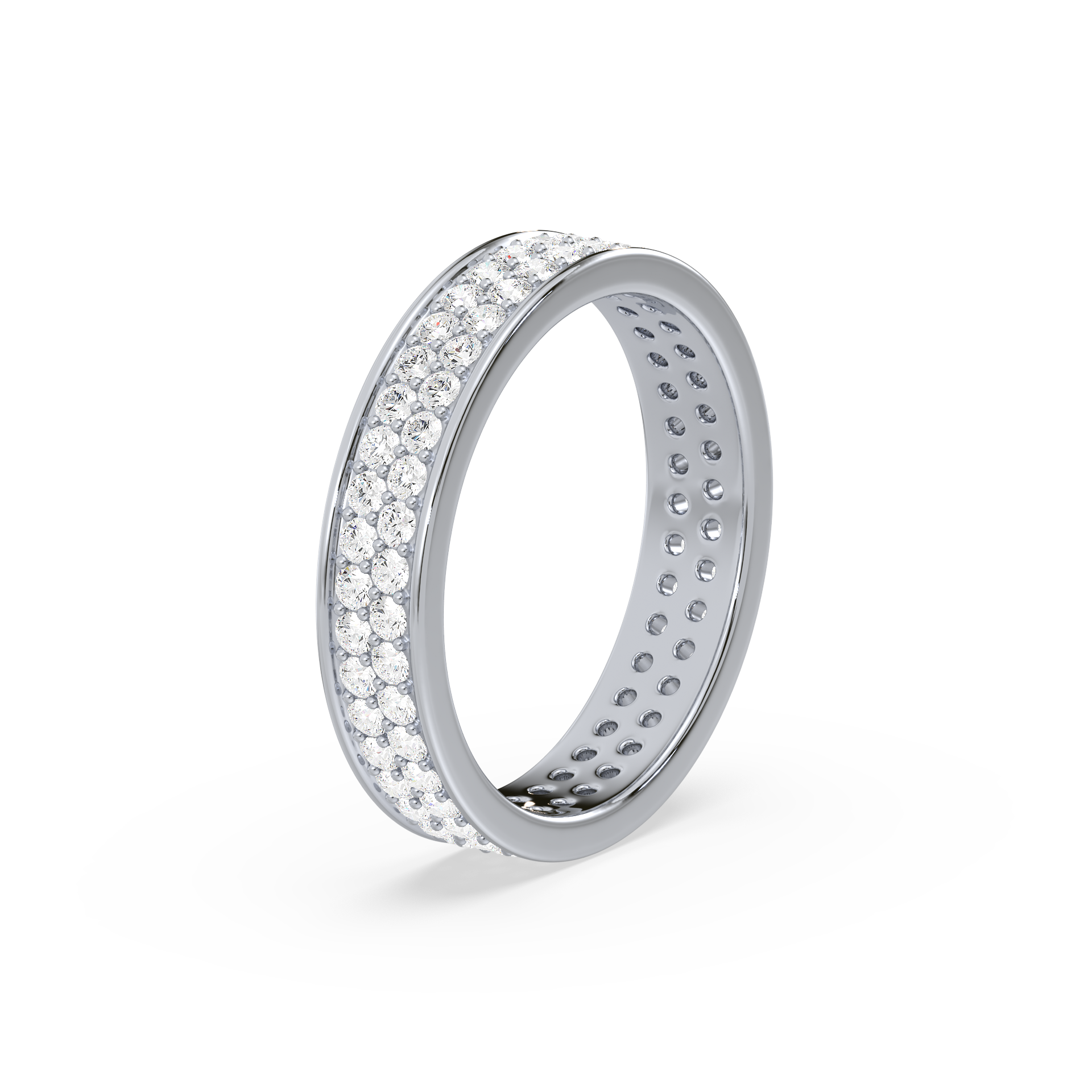 Double Row Pavé Ring