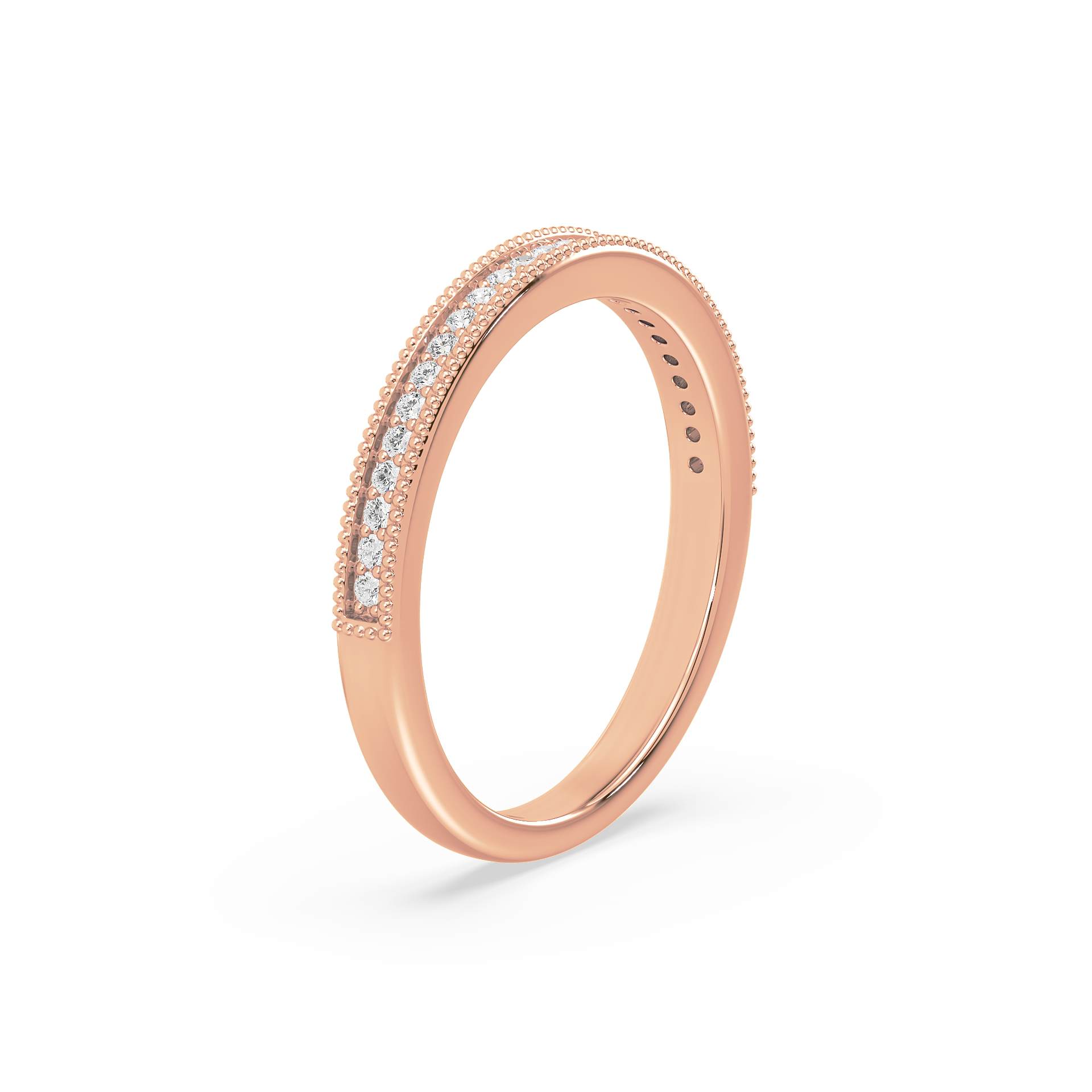 Subtle Elegance Milgrain Ring