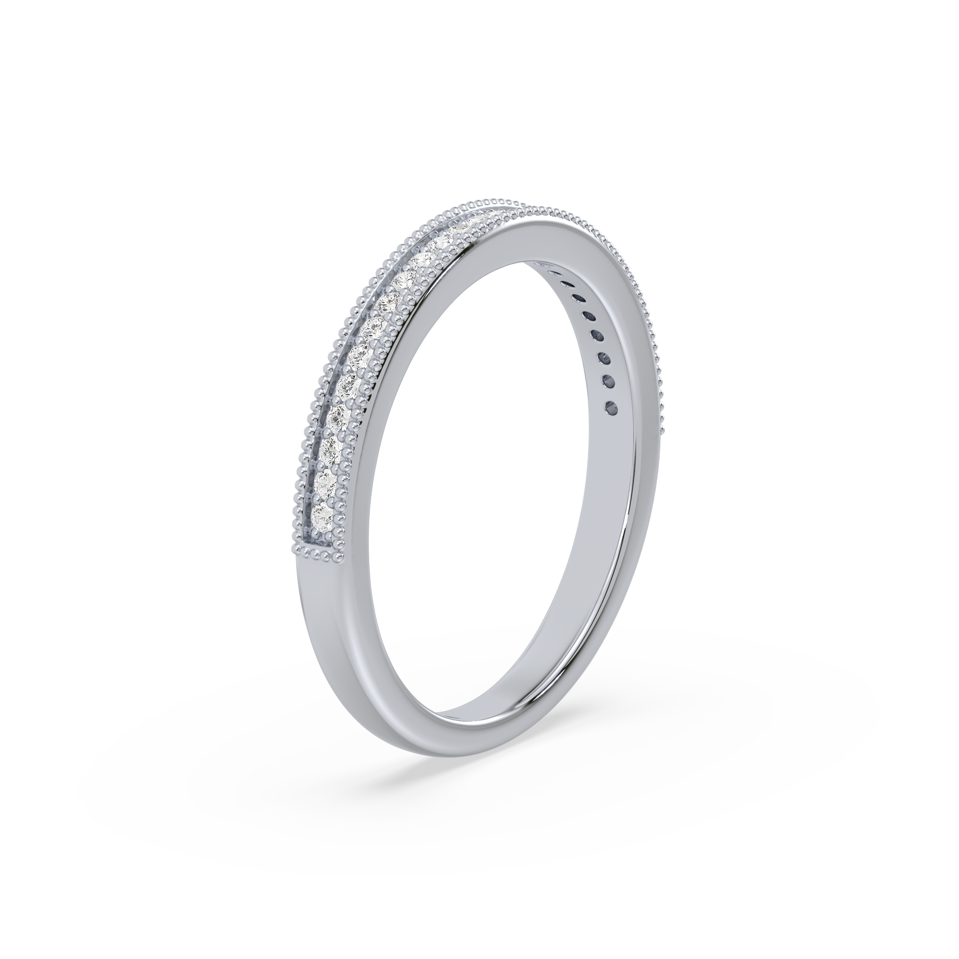 Subtle Elegance Milgrain Ring