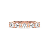 Classic Channel-Set Diamond Ring