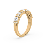 Classic Channel-Set Diamond Ring