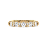 Classic Channel-Set Diamond Ring