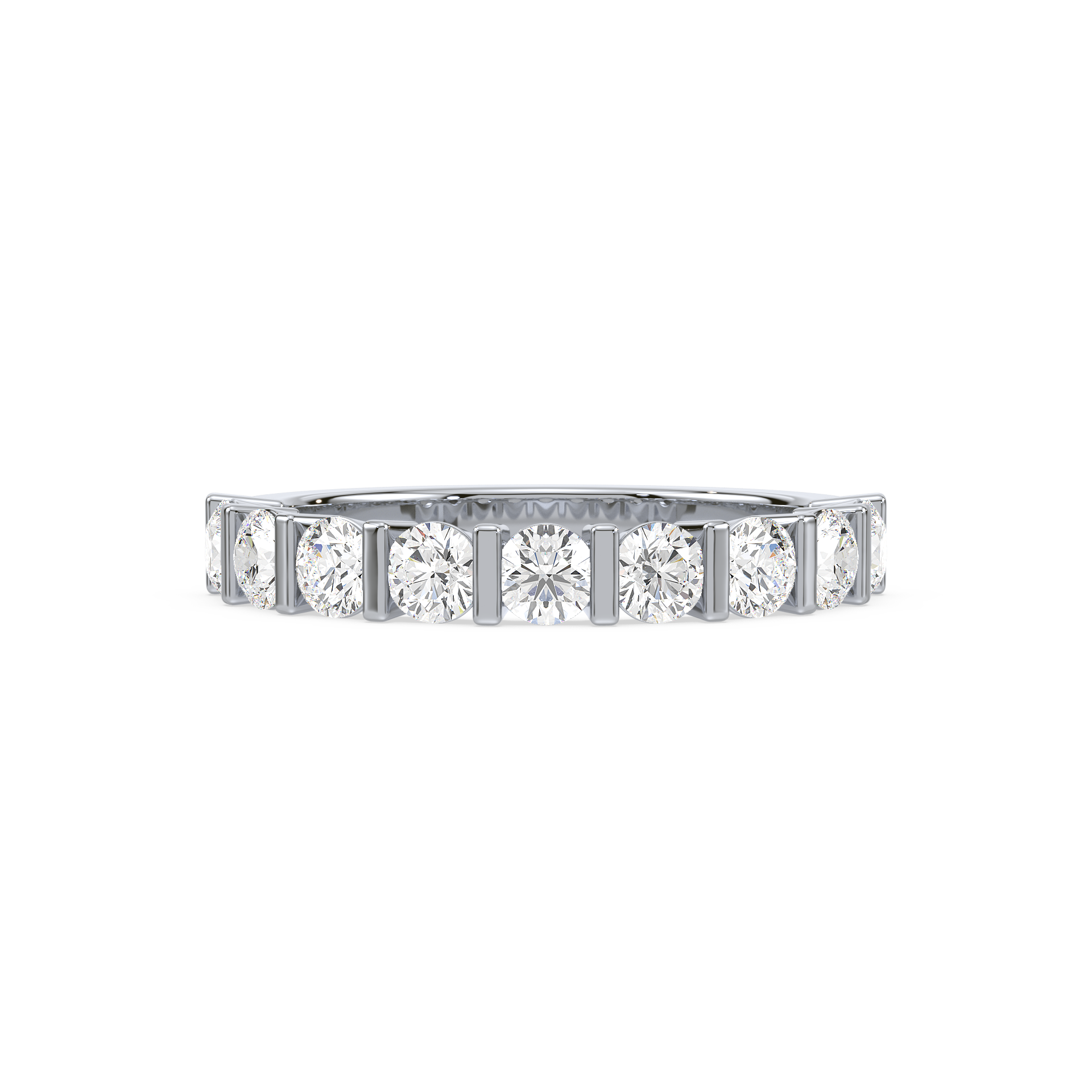 Elegant Channel-Set Diamond Ring