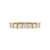 Elegant Channel-Set Diamond Ring