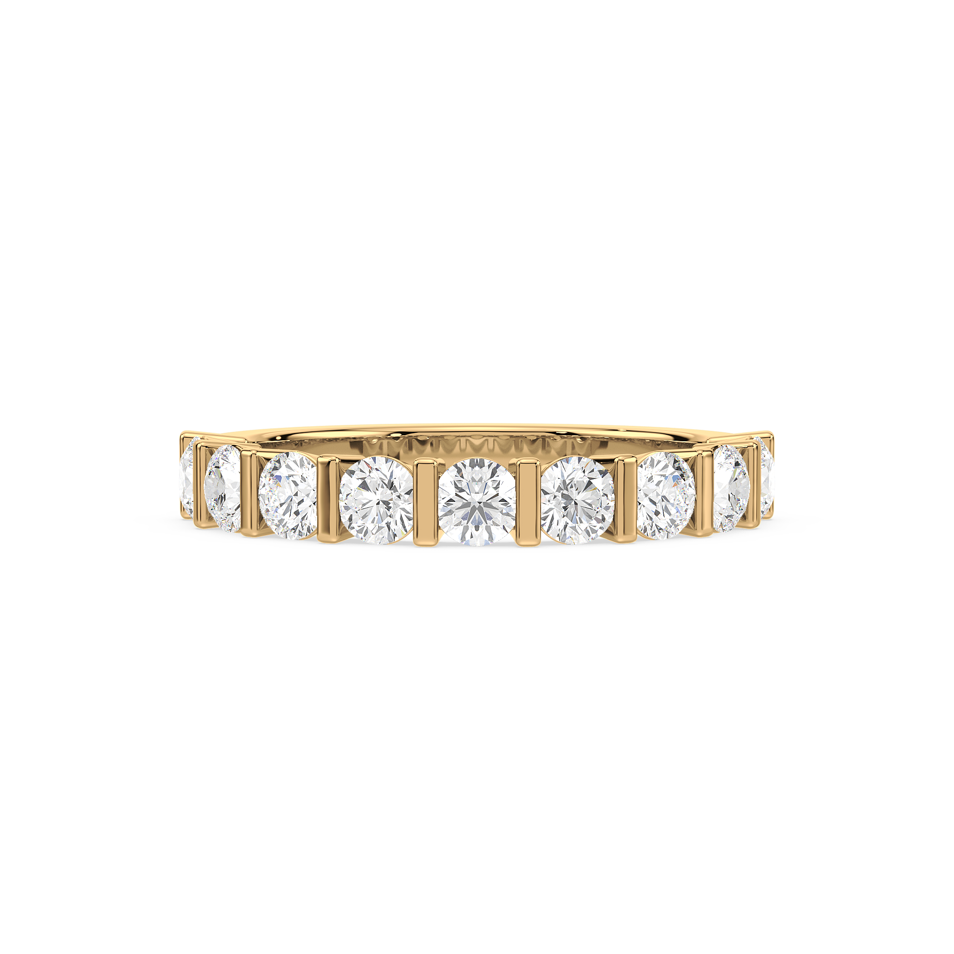 Elegant Channel-Set Diamond Ring