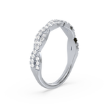 Twisted Elegance Diamond Ring