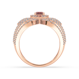 Regal Radiance Statement Ring