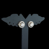 Halo Sparkle Diamond Studs