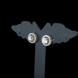 Halo Sparkle Diamond Studs