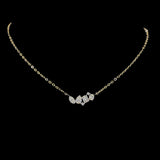 Modern Mix Diamond Necklace