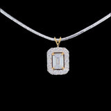 Regal Glow Emerald Pendant