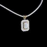 Regal Glow Emerald Pendant