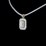 Regal Glow Emerald Pendant