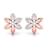 Delicate Petal Stud Earrings (with Screw)