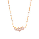Modern Mix Diamond Necklace