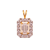 Regal Glow Emerald Pendant