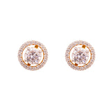 Halo Sparkle Diamond Studs
