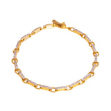 Celeste Link Diamond Bracelet