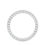Radiant Row Princess Cut Diamond Eternity Band