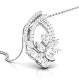 Blooming Vine Diamond Pendant Set