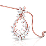 Dewdrop Elegance Diamond Pendant Set