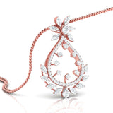 Dewdrop Elegance Diamond Pendant Set