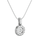 Classic Halo Solitaire Pendant