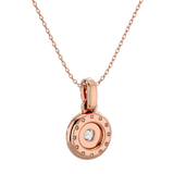 Classic Halo Solitaire Pendant