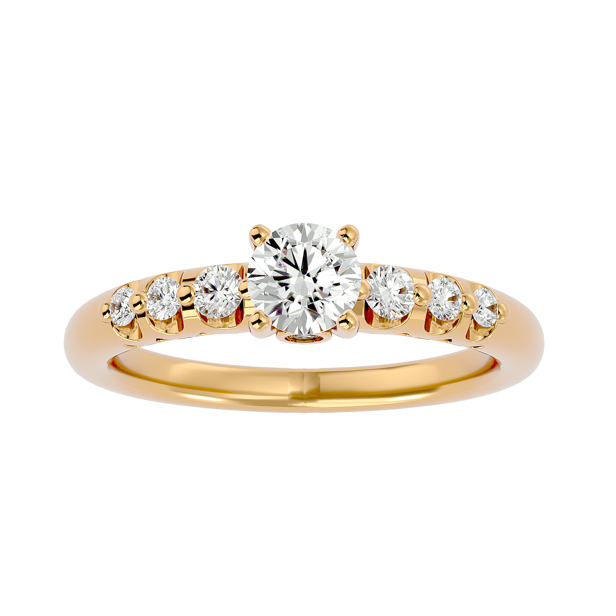 Classic Radiance Five-Stone Diamond Ring