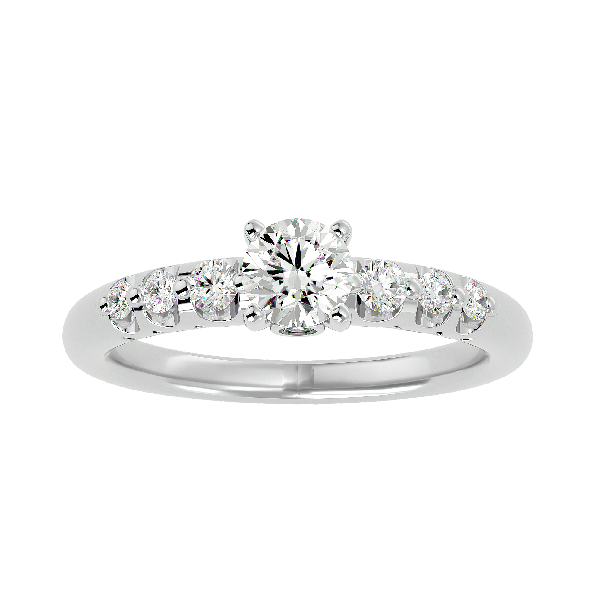 Classic Radiance Five-Stone Diamond Ring