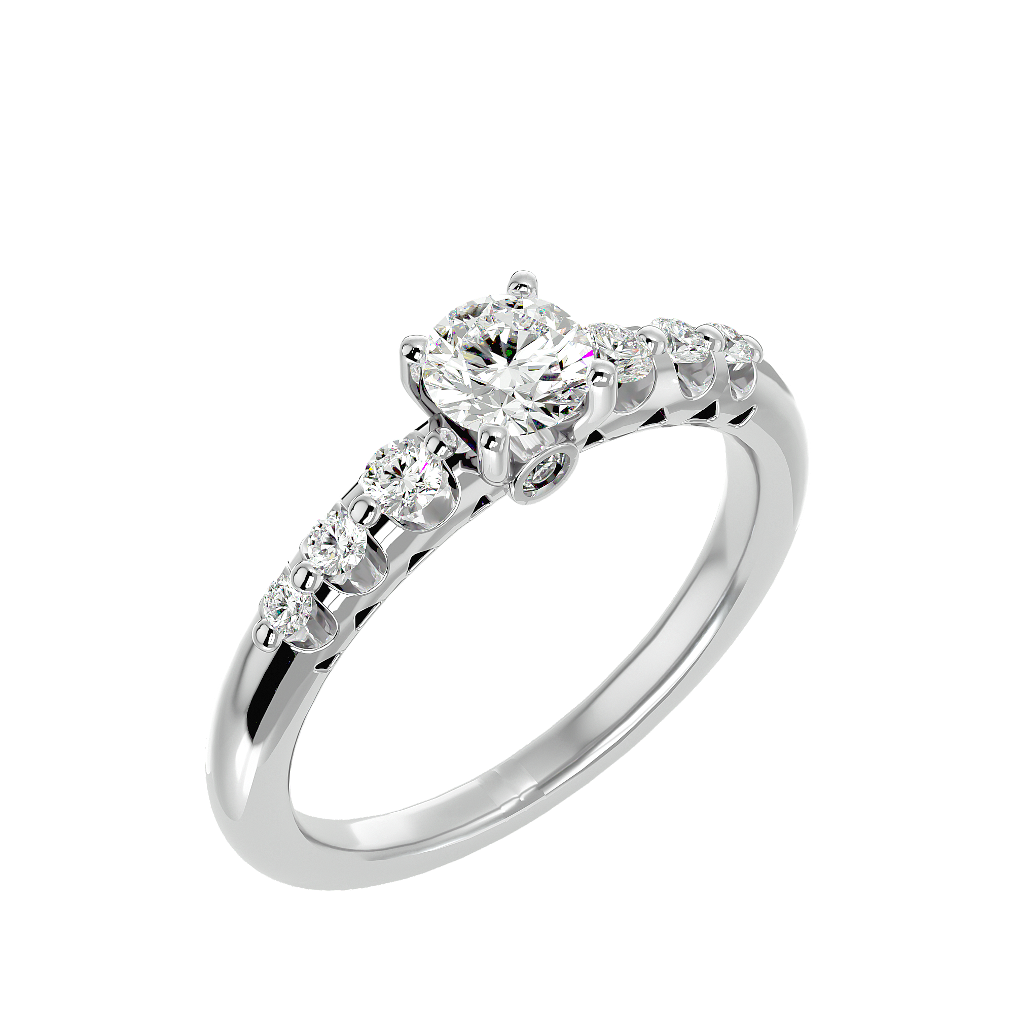 Classic Radiance Five-Stone Diamond Ring